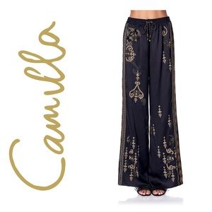 Camilla We the Free Silk Drawstring Track Pant XS Amazing! 🖤
